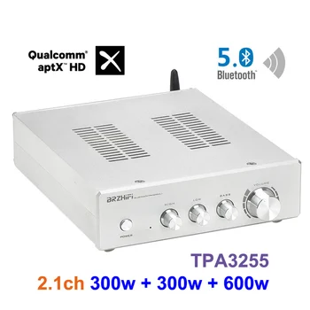 BRZHIFI Subwoofer Dual-core TPA3255 Bluetooth-compatibil 5.0 Amplificator Audiofil 2.1 Canale Putere Audio Stereo Amp