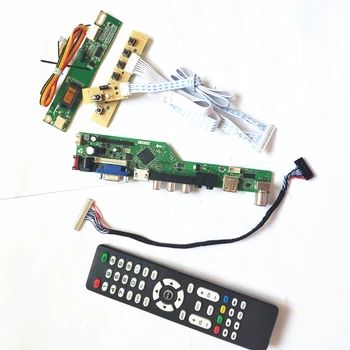 Pentru LTN156AT01-D01/D02 VGA Compatibil HDMI AV USB RF 1CCFL 30Pin LVDS TV53 de pe placa de control de la Distanță+Invertor+tastatura LCD 