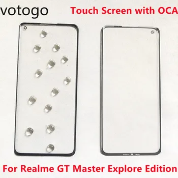 Fata Exterior Ecran din Sticla + Adeziv OCA Pentru Realme GT2 Pro GT Master Explora Ediție / RMX3366 Display LCD Touch Inlocuire Lens
