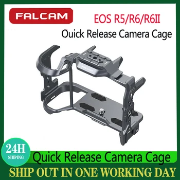FALCAM F22&F38&F50 V2 2634A Eliberare Rapidă Camera Cușcă Pentru EOS R5/R6/R6II Camere din Seria kit de Protecție