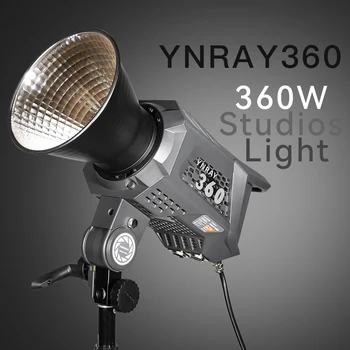 YONGNUO YNRAY360 360W COB în aer liber Video cu LED-uri de Lumină Bowens Muntele Studio Lampa Cu Softbox Adaptor de Alimentare Pentru Vlog Film