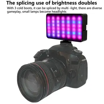 LED-uri Lumina de Umplere fără Trepte de Reglaj Moale Ochi-Friendly Mat Abajur Înregistrare Video de Fotografie Selfie Video Umple de Lumină