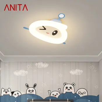 ANITA Moderne Lampă de Tavan cu LED 3 Culori Creative pentru Copii Desene animate Lumină pentru Acasă Decorative Dormitor Copil de Prindere
