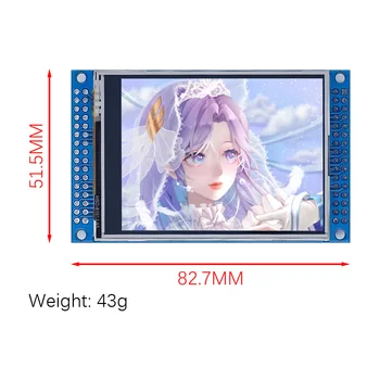 3.3 V 300mA 2.8 Inch TFT LCD Shield Ecran Tactil Module Pentru Arduino UNO Cu Panou Tactil Rezistiv DIY Kit