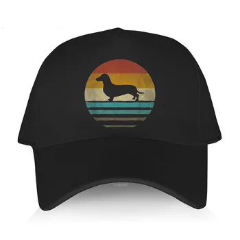 Noi yawawe brand Pălăria în aer liber negru capac de Golf Wiener Dog Tata Mama Amuzant tendințele de Design Reglabil pălărie bărbați golf sepci de baseball
