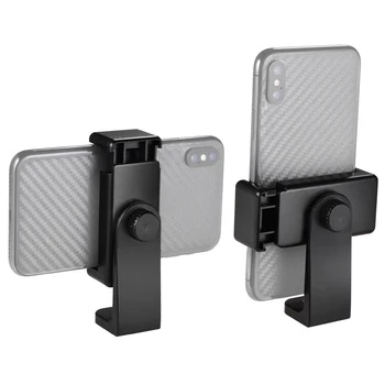 Smartphone Clemă Suport Telefon Adaptor de Montare Telefon Clema pentru Trepied Selfie Stick cu Clemă Detașabilă Rotativ la 360° 