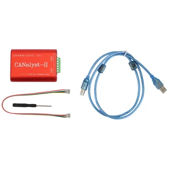 POATE Analizor CANalyst-II USB pentru Analizor can can-Bus Convertor Adaptor Compatibil cu ZLG USB sa POT