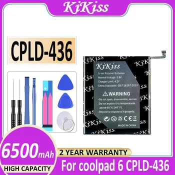 Original KiKiss Baterie CPLD436 6500mAh Pentru coolpad 6 coolpad6 CPLD-436 Bateria