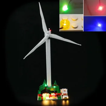 USB Lumini Set de Lego 10268 Expert Vestas Wind Turbine Blocuri de Constructii Set - (NU sunt Incluse LEGO Model)