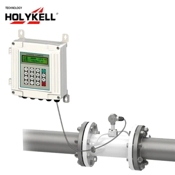 Holykell fabrica China furnizor displayer lcd digital apă debitmetru cu ultrasunete și debitmetru pret