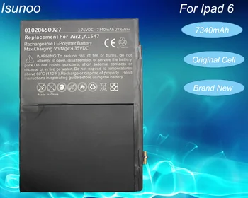 ISUNOO Brand Nou 7340mAh A1547 Acumulator de schimb Pentru ipad 6 Air 2 A1566 A1567 baterie cu instrumente de reparare