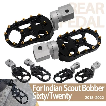 Pentru Indian Scout Bobber Douăzeci și Șaizeci de ABS Față Motocicleta Suport pentru picioare Reglabil Extinde Scăderea Picioare Rotativ FootPegs Restul