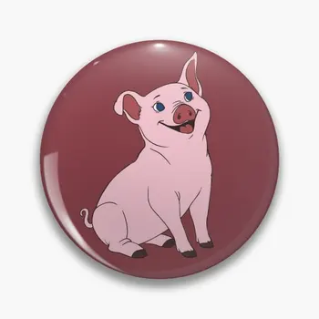 Unele Porc Moale Butonul Pin Metal Decor Guler Bijuterii Pin Rever Insigna De Haine Drăguț Desen Animat Amuzant Brosa Cadou Femei De Moda