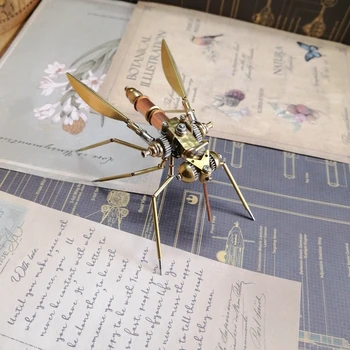 Metal art utilaje de țânțari ornamente steampunk insecte model home decor de obiecte de artizanat