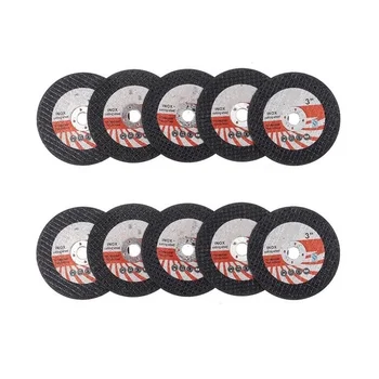 10BUC 75Mm Mini Disc de Tăiere Circular Rășină cu Roată de Măcinare pentru 10 mm Alezaj Polizor unghiular Lemn Placi de Disc de Tăiere Instrument de Putere