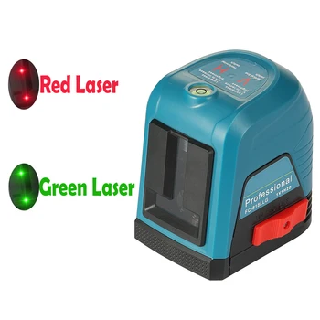 FC-818LLR 2 Linii Laser Nivel de Auto-Nivelare Lumină Roșie Crucea Verde cu Laser Cruce Roșie cu Laser pentru Imagine Agățat și DIY Aplicație