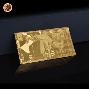 Placat cu aur Kazahstan 10000 Tenge Bancnote Comemorative Provocare Bancnote de Suveniruri Cadou de Afaceri pentru Colectarea Decor Acasă