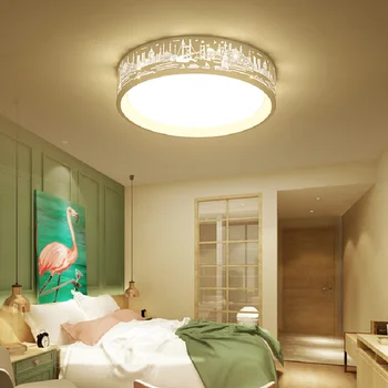 Led lampă de plafon dreptunghiulară camera de zi camera de dormitor modern, Creativ atmosferică simplu lumina de uz casnic