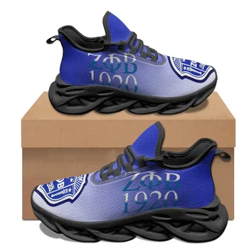 Zeta Phi Beta Ochiurilor De Plasă Respirabil Dantela-Up Adidași De Vară Pentru Studenți Non-Alunecare Plat Pantofi De Alergare Usoare Vulcanizat Pantofi Încălțăminte