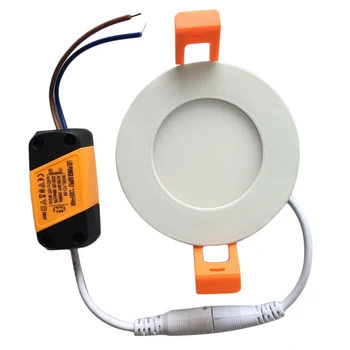 4W Ultra Subțire Estompat Lumini LED-uri Plafon Încastrat Plafon Panoul de Jos Lampa Cald/Rece Pentru bucatarie lamparas de techo luminaria