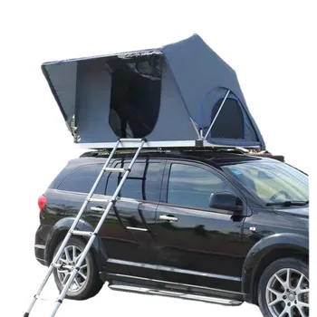 Auto Personalizate Din Aluminiu Ușor Hard-Top Camuflaj Negru În Aer Liber Camping Mașină De Acoperiș De Cort
