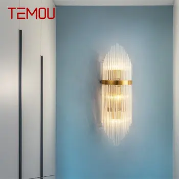 ·TEMOU Sconces Perete Lampa cu LED-uri Moderne de Interior, Corpuri de Iluminat Decorative Pentru Casa Dormitor