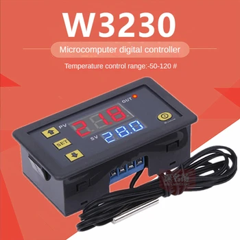 W3230 Mini regulator de Temperatură Digital 12V 24V 220V Termostat Regulator de Încălzire, de Răcire, de Control Termostat Cu Senzor