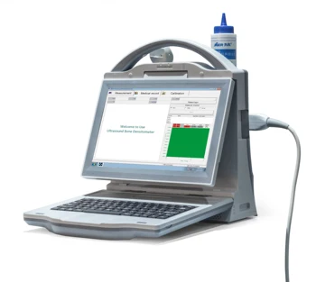Noul Model Medical Dignostoc Instrumente Laptop Portabil Automată Cu Ultrasunete Densitometru Osos Cu 1.20 Sonda Pentru Copil Vechi