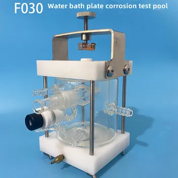 F029 F030 Dublu strat baie de apă la temperatura de control placă de test de coroziune electrolitică celule/invoicable
