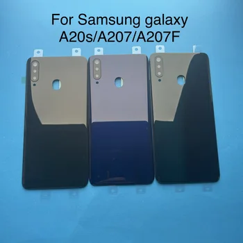Cu Logo Usa Spate Înlocuirea Samsung Galaxy A20S A207 A207F Capac Baterie Spate Usa Shell Impermeabil + Cadou