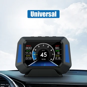 În Timp Real de Vehicul Off-road de Sistem Vitezometru HUD Masina Senzorului de Nivel de Accesorii Auto Gradient GPS P21 4x4 Inclinometer