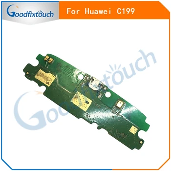 3PCS Pentru Huawei C199 Incarcator USB Port de Încărcare Conector Dock Bord Cablu Flex Cu Microfon Modlue Piese de schimb