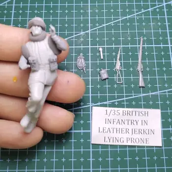 1/35 Rășină Model Figura GK，soldat Britanic , Neasamblate și nevopsite kit