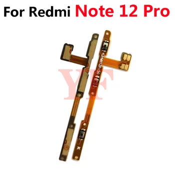 Pentru Xiaomi Redmi Nota 12 Pro Plus de Putere Volum PE Butonul OFF Flex Cablu VolumePower Side Key Flex Cable