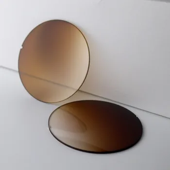 Ochelari de soare Lentile Gradient de Culoare Maro UV400 Bază Curba 6 Diametru 75mm EXIA OPTICE E11A Serie