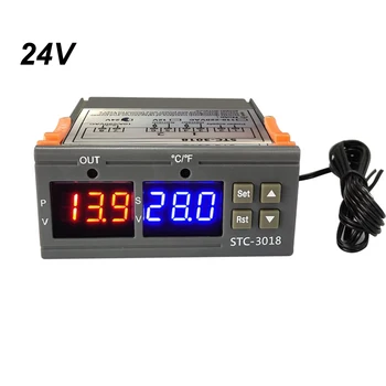 STC-3018 Controler de Temperatura Digital Display LED de Control al Temperaturii Comutator Micro Control al Temperaturii de Bord Senzor de Termostat