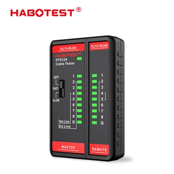HABOTEST Precizie Tester de Cablu de Rețea Rețea Analizoare Linie Tracker Detecter LAN Testare Cablu RJ11 RJ45 Master la Distanță Set