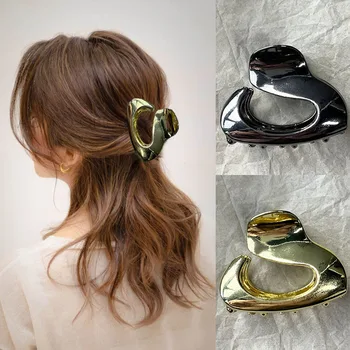 Femeile Neregulate De Gheare De Păr Cleme De Metal Geometrice De Par Clip Simplu Fete De Păr Gheare Mici Dimensiuni Hairpin Moda Accesorii De Par