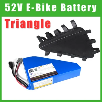 52V Triunghi baterie cu litiu bicicletă Electrică 2000W 3000W E-bike 52V Bateria