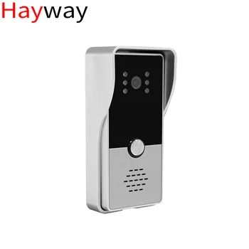 Hayway 4-Cablu Video Ușa Telefon 1200TVL în aer liber, aparat de Fotografiat Impermeabil Vedere Larg Usa Pentru Home Video Interfon