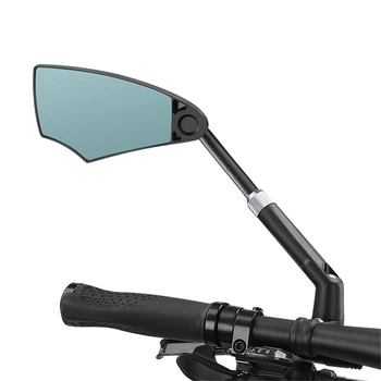 360 de Grade de Rotație Retrovizoare Ghidon pentru Scuter Bicicleta Oglinzi Anti-orbire Oglindă pentru Biciclete de Munte Reflectoare Echipament Ciclism