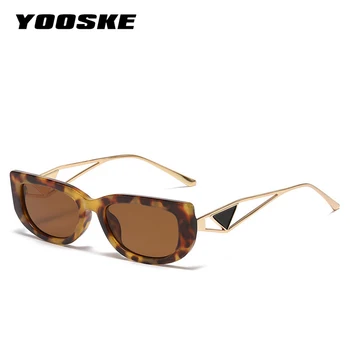 YOOSKE Epocă Pătrat Cadru Ochelari de Soare Brand de Moda Ddesigner pentru Barbati Femei Shades ochelari de Soare de Brand Designer de Ochelari Retro