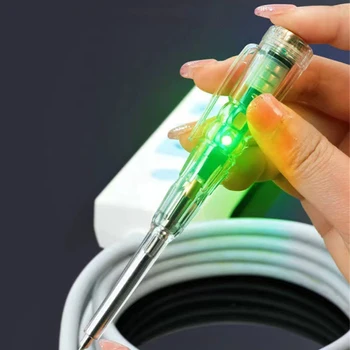 Inteligent Tester de Tensiune Pen Non-contact de Inducție de Putere Digitale, Detector de Creion Șurubelniță Electrică Sonda Circuit Indicator