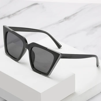 ZLY 2021 Noua Moda Ochi de Pisică ochelari de Soare Femei Barbati Designer de Brand Leopard Degradeuri de Culoare Lentila Trend Vintage de Calitate Ochelari de Soare