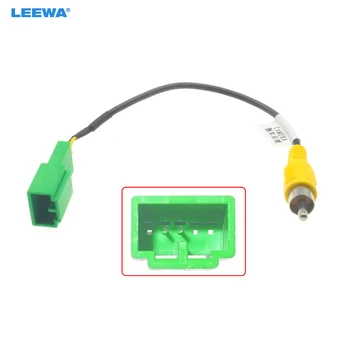 LEEWA 1 buc Masina de 5-pin Reverse Camera Video de Ieșire Adaptor de Cablare Cablu Pentru Mitsubishi Isuzu Originale din Fabrică Camera Auto de Ieșire