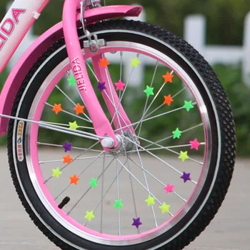 1box Decoratiuni Colorate Clipuri pentru Copii Biciclete Multi Plastic de Culoare Roată de Bicicletă Vorbit Margele Copii Copil Cadouri Accesorii pentru Biciclete