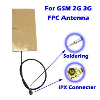 GSM FPC Moale Antena 5dbi Obține AerialBuilt în IPX Conector Adeziv de Montaj pentru Radio M2M Telefon Mobil CDMA, WCDMA 2G 3G Module