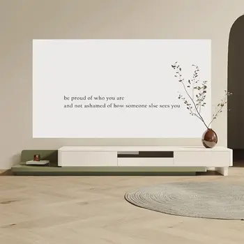 TV cabinet combinație lemn masiv set complet retractabil de culoare Nordic vopsea de copt minimalist modern, cameră de zi mică unitate de flo