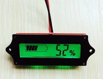 Baterie Plumb-Acid 12v Indicator Acid Capacitate Acumulator Tester LCD Metru Practice