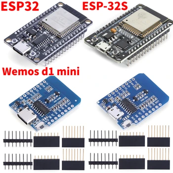 ESP32 WROOM-32/D1 Mini ESP8266 Consiliul de Dezvoltare Wireless WiFi+Bluetooth modul Ultra-Redus de Energie SPI Flash ESP32s